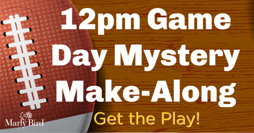 12pm Knit Game Day Mystery Make-Along 2019