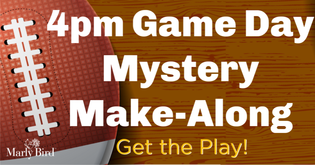 4pm Game Day Mystery Make-Along 2019