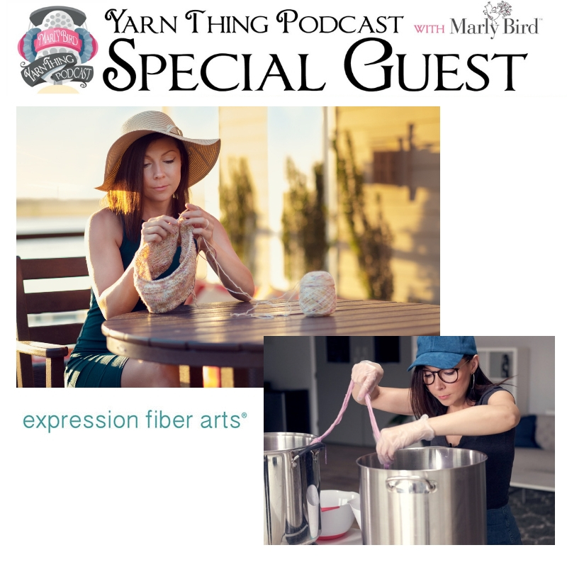 Expression Fiber Arts on the Yarn Thing Podcast