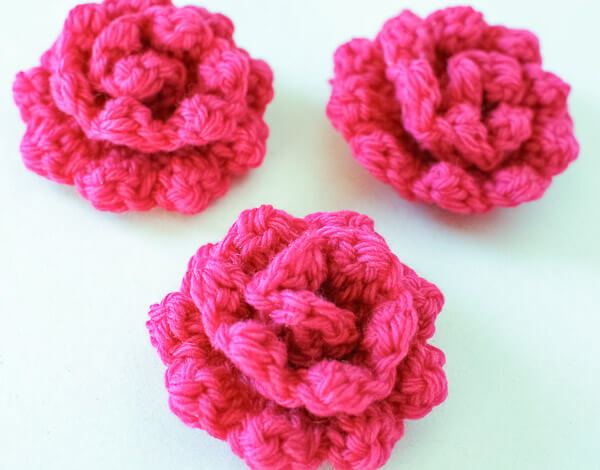 FREE Crochet Rose Pattern