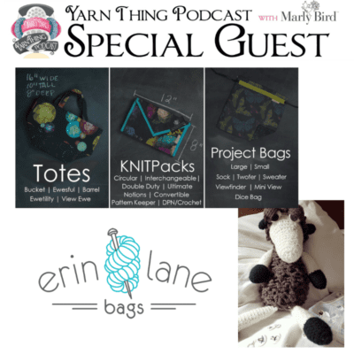 Erin Lane Bags back on the Yarn Thing Podcast
