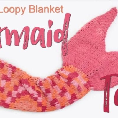 Loop-It Yarn Project-Mermaid Tail