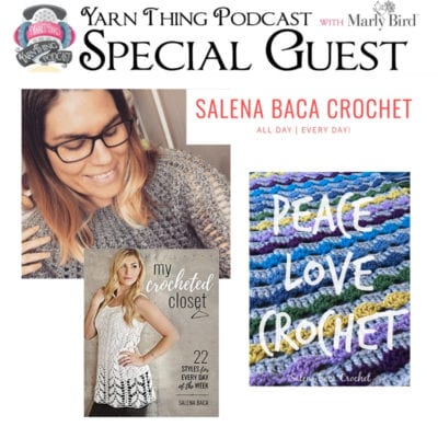 Salena Baca Returns to talk about her new Crochet Book