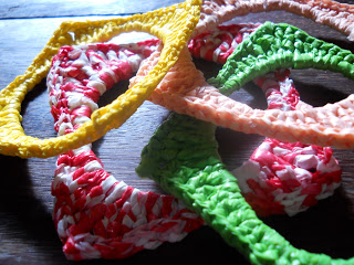 Crochet Plarn Bangles