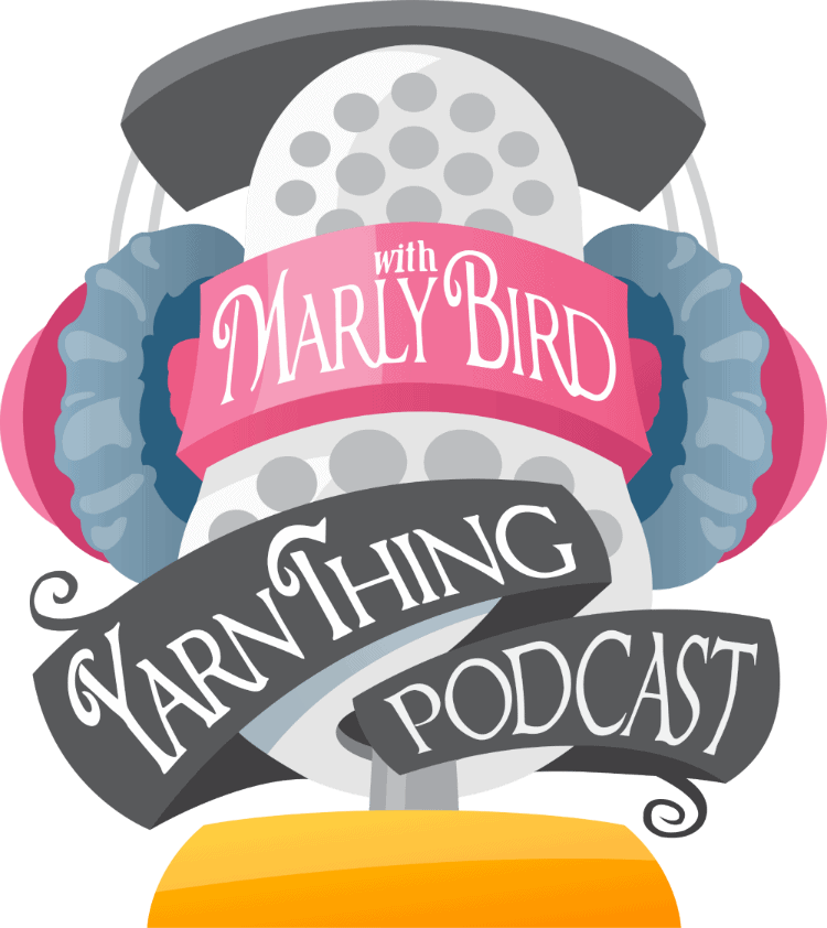 Yarn Thing Podcast with Marly Bird Logo
