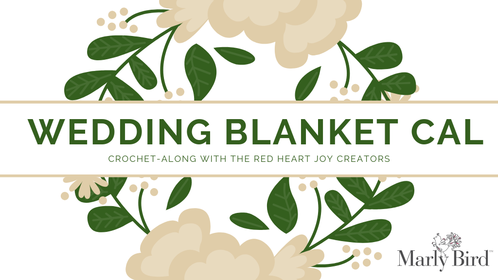 Wedding Blanket CAL with the Red Heart Joy Creators-Purchase Chic Sheep to make your blanket