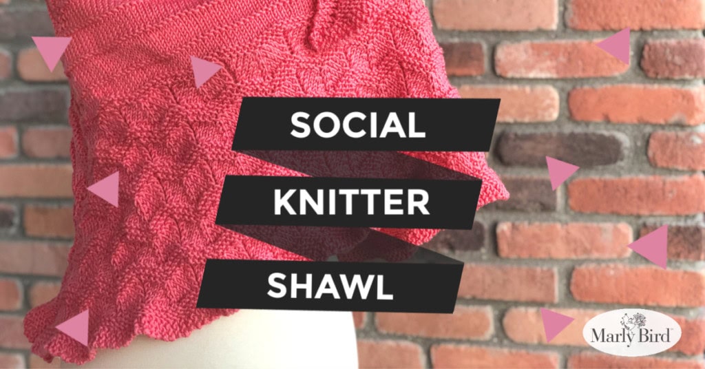 Social Knitter Shawl Marly Bird Facebook Post 2