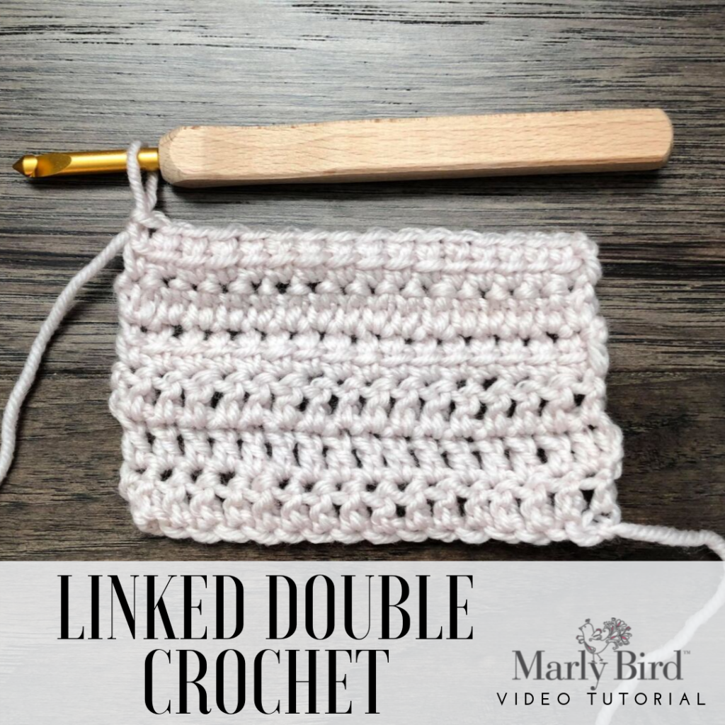Linked Double Crochet - Marly Bird