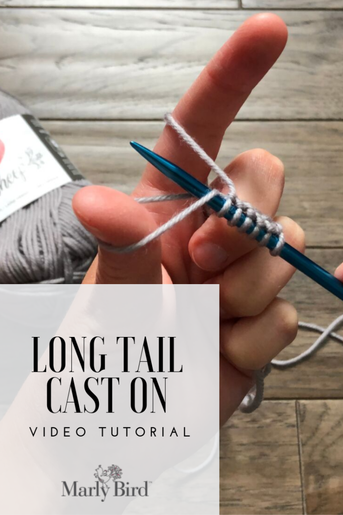 long tail cast on