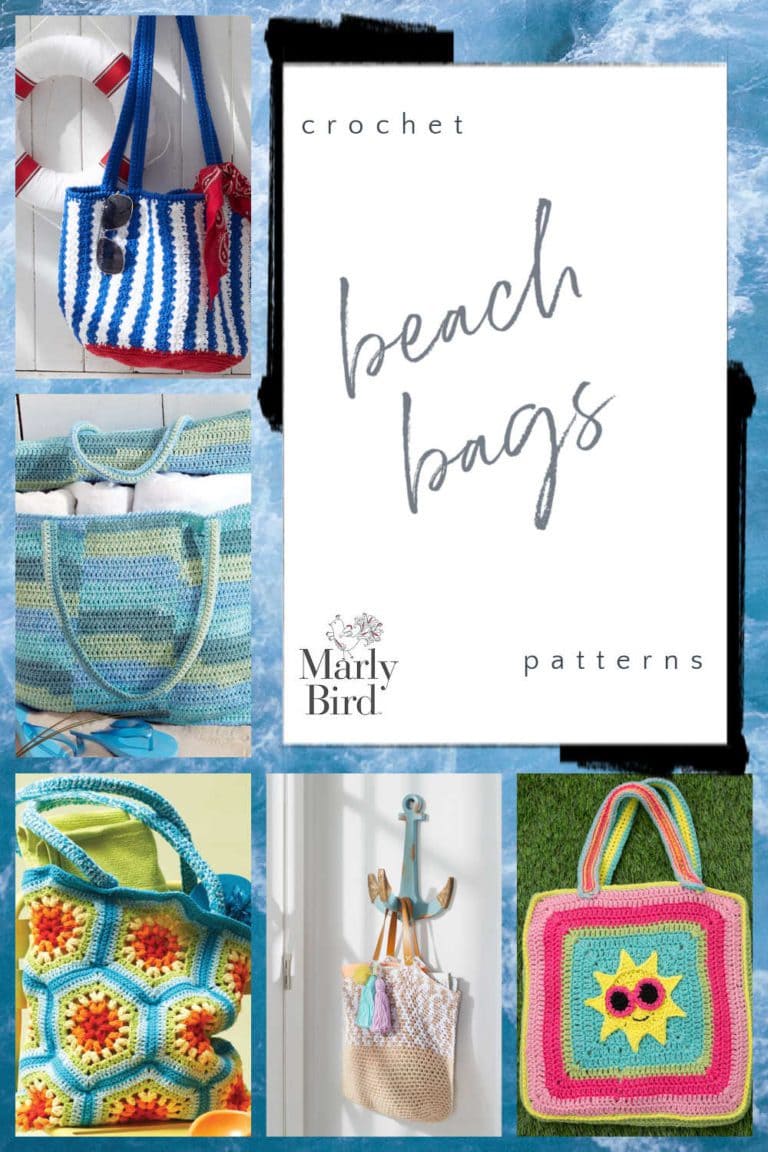Crochet Beach Bag Patterns For Summer Ease | Marly Bird
