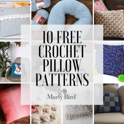 10 FREE Crochet Pillow Patterns