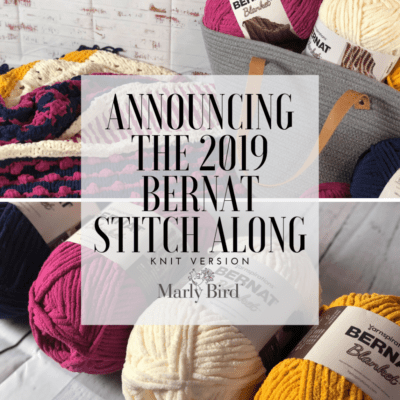 2019 Bernat Stitch Along Announcement || JOANN