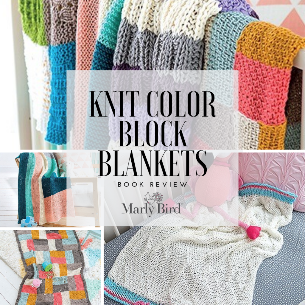 Knit Color Block Blankets - Marly Bird