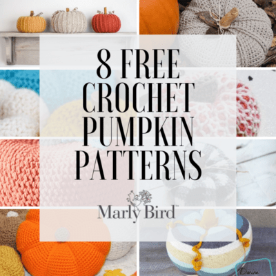 8 FREE Knit and Crochet Pumpkin Pattern