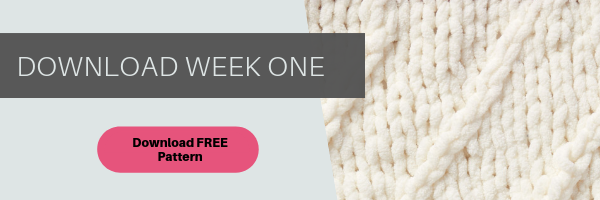 Download the Week One pattern for the 2019 Bernat Stitch Along