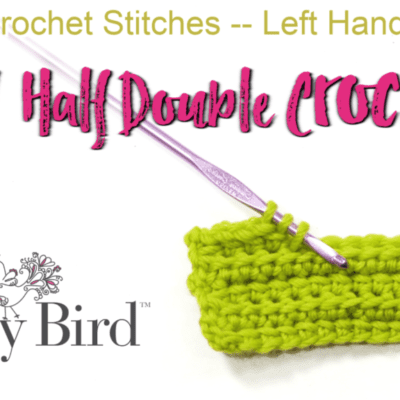Learn to Crochet the Linked Half Double Crochet