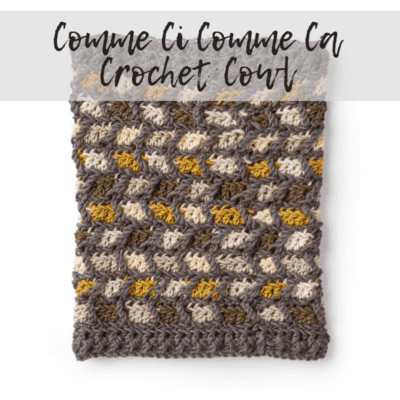 Zig Zag Crochet Cowl