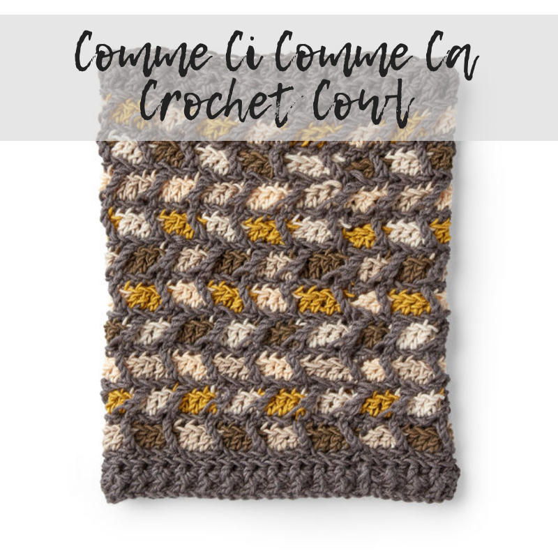 Download the FREE Crochet Cowl Pattern