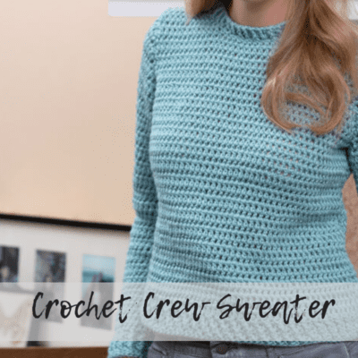 Free Crochet Crew Sweater