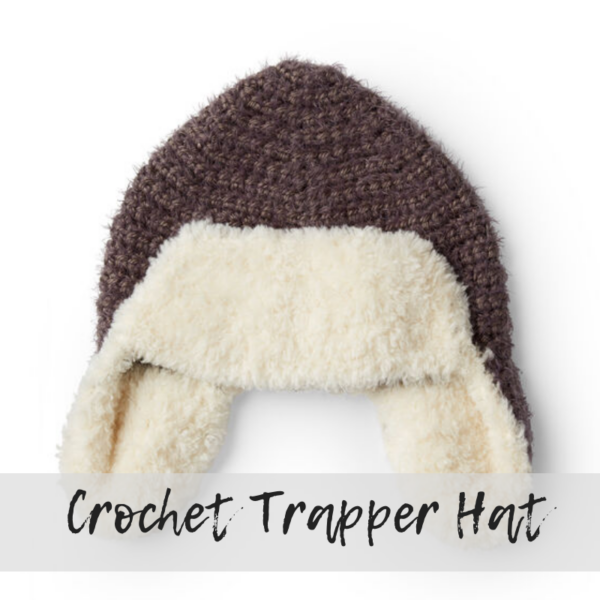 crochet trapper hat pattern