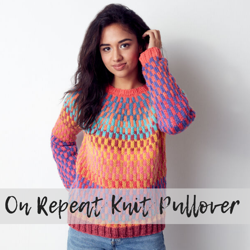 FREE Knit Pullover from Yarnspirations