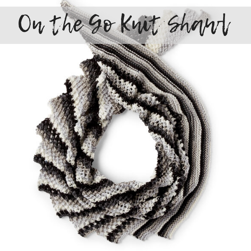 Download the On the Go Knit Shawl Pattern