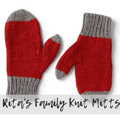 Knit Mittens for the Family