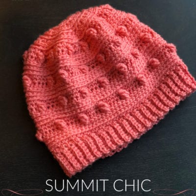 Crochet Hat with Bobbles