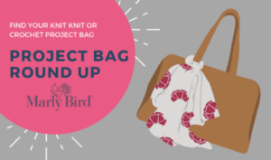 crochet and knitting project bags
