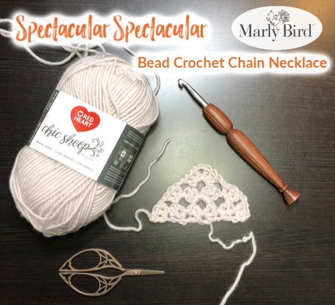 Bead Crochet Necklace Making a Clasp