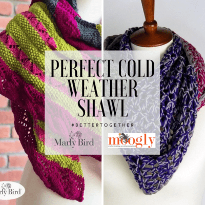 Perfect Knit and Crochet Shawl for Cold Weather