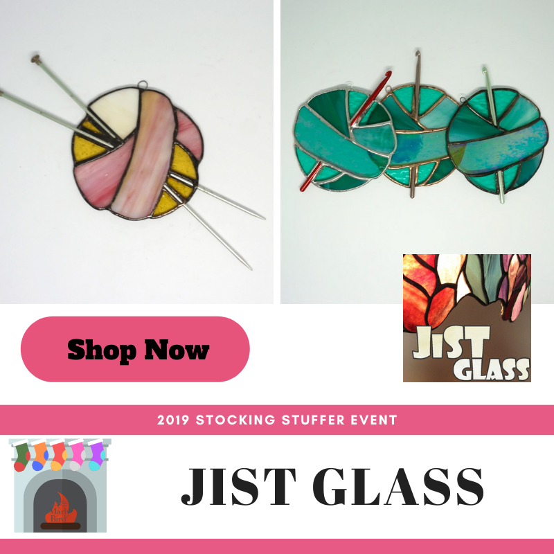 Shop knit and crochet stained glass at JiST Glass