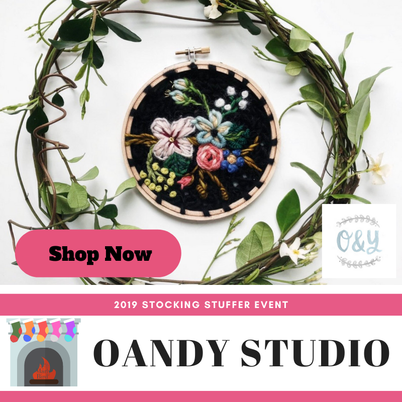 Shop Crochet Embroidery at OandY Studio