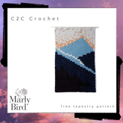 Corner to Corner Crochet Tapestry Free Pattern