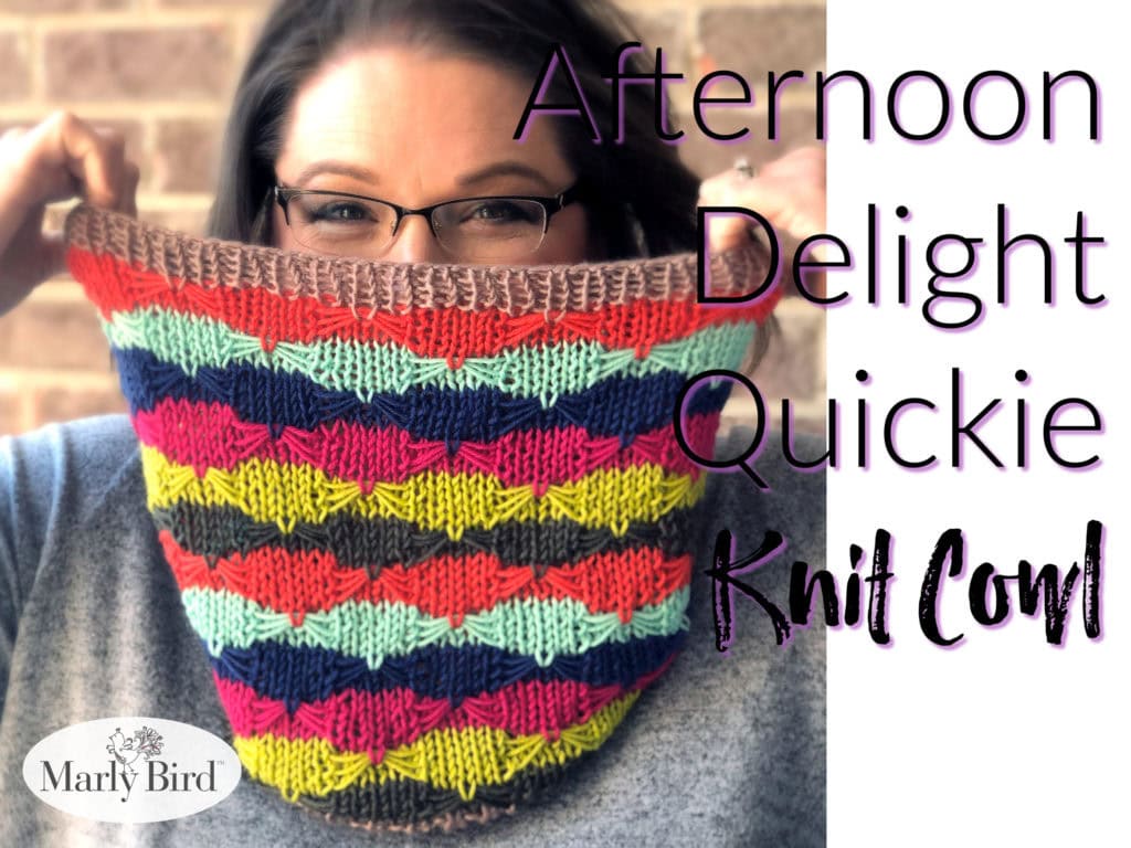 Delight Quickie Knit Cowl Title