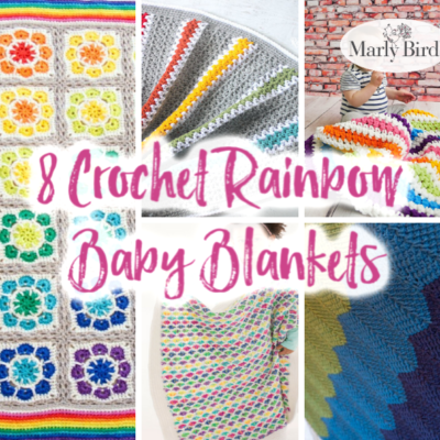 Crochet Rainbow Blankets for Rainbow Babies
