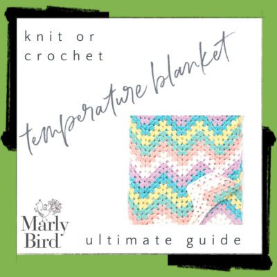 How to Knit or Crochet a Temperature Blanket