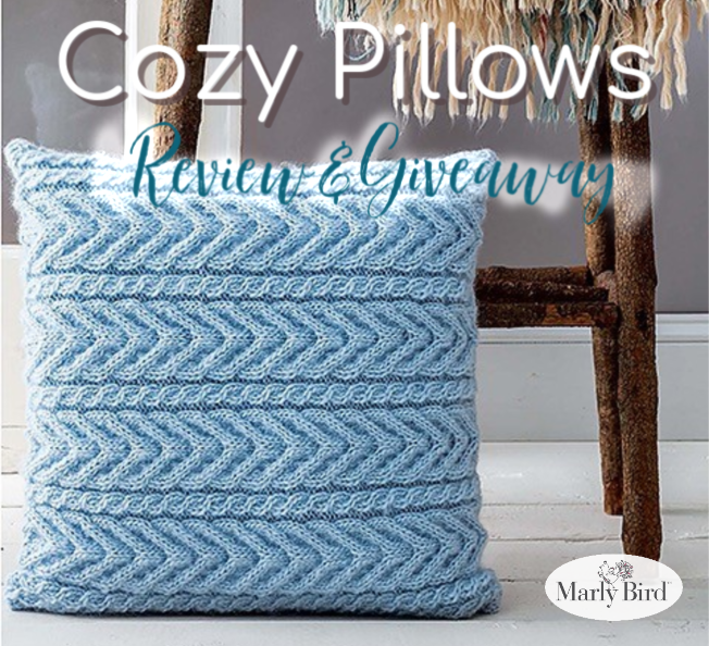 Cozy Knit Pillow book review and giveaway