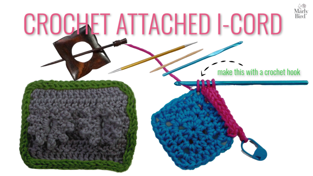 crochet attached icord border
