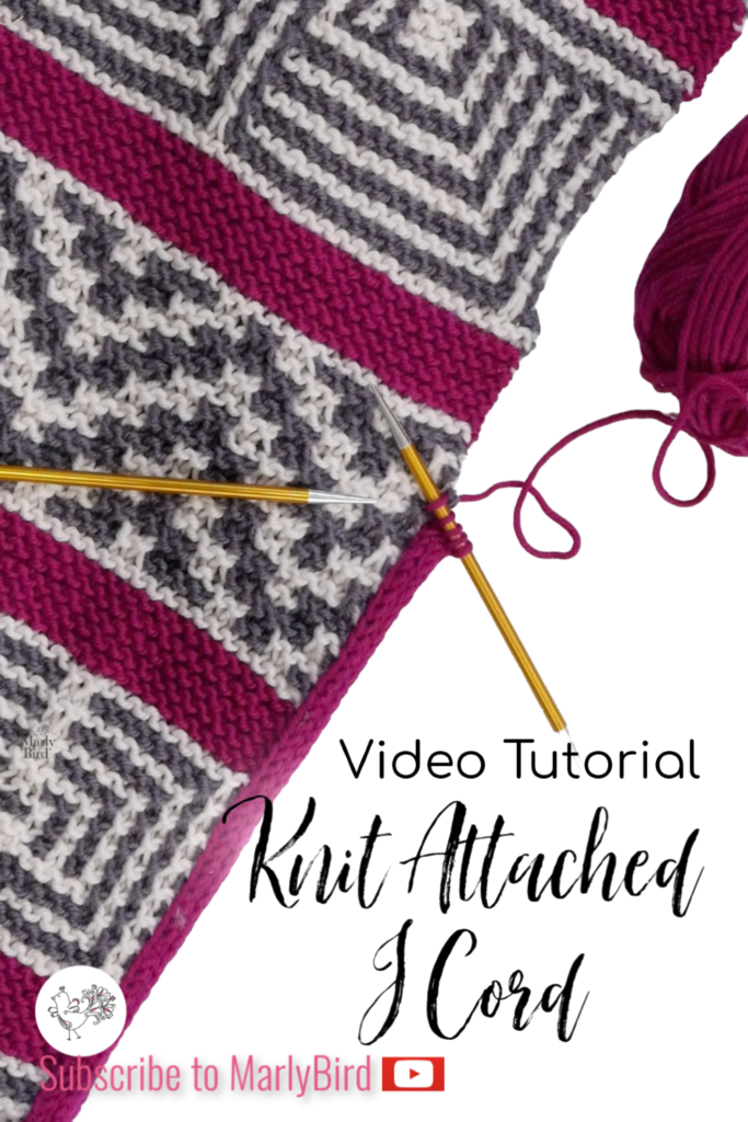 atașat Tricot i cord tutorial video