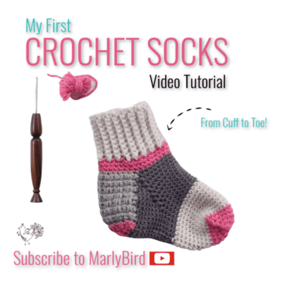 Beginner Crochet Socks