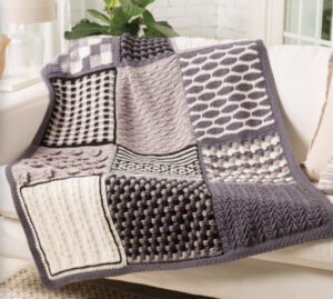 Chic Throw Beginner Crochet Blanket Skill Builder Class