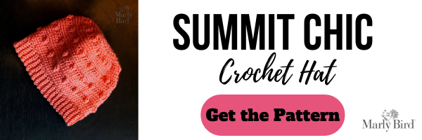 FREE Crochet Hat Pattern | Summit Chic Crochet Hat
