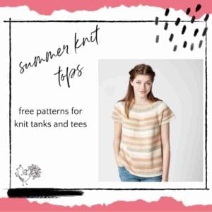 summer knit tops