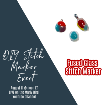 DIY Fused Glass Stitch Markers
