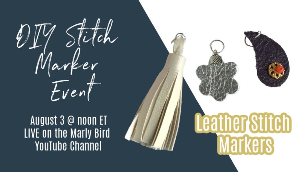 Leather Stitch Marker DIY Tutorial