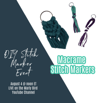 DIY Macrame Stitch Marker