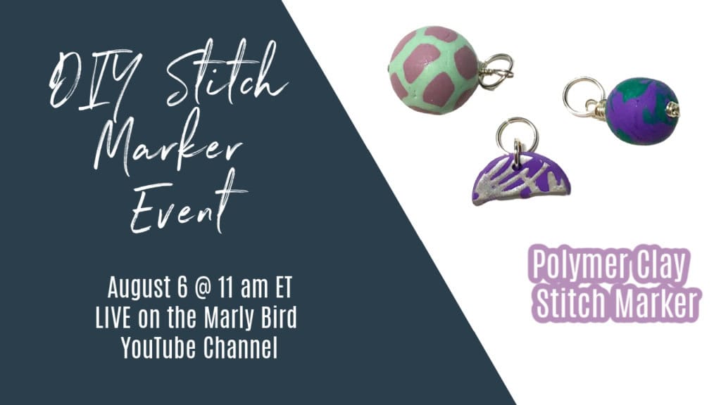 Tutorial for DIY Polymer Clay Stitch Markers