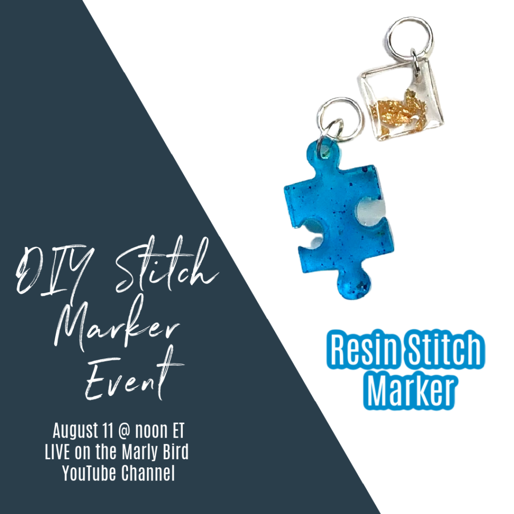 How to Make Pretty DIY Stitch Markers with Resin – Sustain My Craft Habit