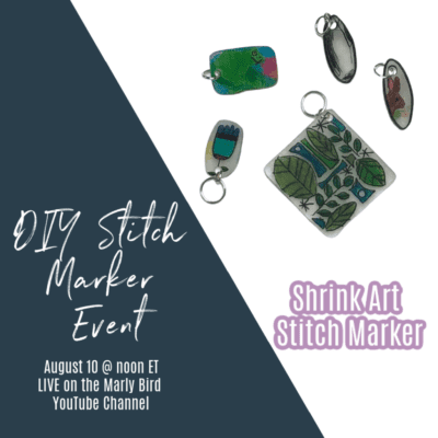 DIY Shrink Art Stitch Markers